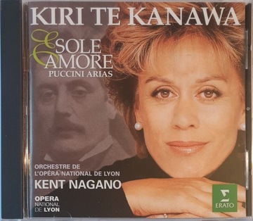 Kiri ті Kanawa Sole & Amore Пуччіні екс США CD Irl