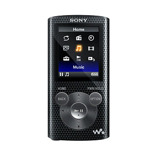 Sony MP3 MP4 плеєр NWZ - e383 Радіо RU меню
