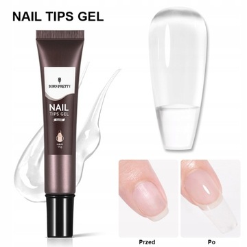 BORN PRETTY-гель клей для нігтів 3in1 UV / LED-трубка 15g