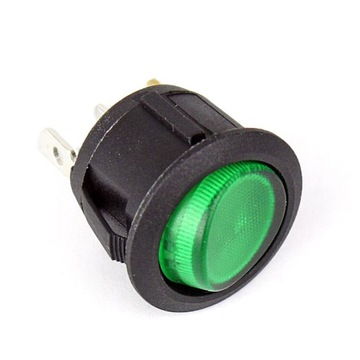 Универсальный переключатель зеленый переключатель 20A LED
