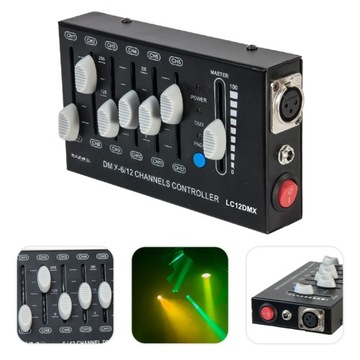DMX LED XLR 12-канальний контролер світлових ефектів