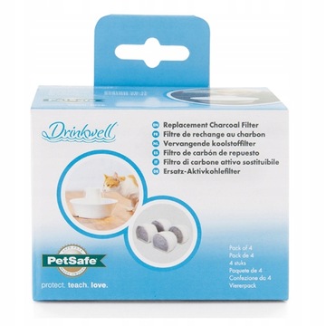 Фільтри PetSafe Drinkwell для поїлки 4шт 58E310