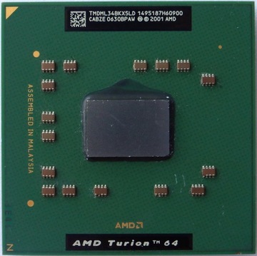 Процессор AMD Turion 64 TMDML34BKXSLD