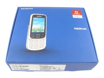 100% новий оригінальний NOKIA 6303i CLASSIC SILVER