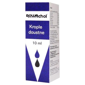 ROWACHOL препарат пероральные капли желчнокаменная болезнь 10 мл