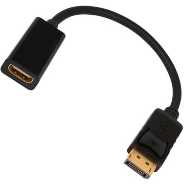 ПЕРЕХІДНИК КАБЕЛЬ КАБЕЛЬ ДИСПЛЕЙ ПОРТ ДО HDMI FHD КОНВЕРТЕР