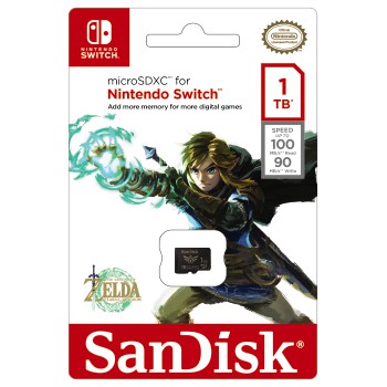 SanDisk microSDXC 1 ТБ NintendoSWITCH Zelda