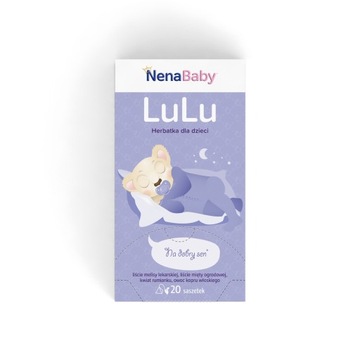 Дитячий чай NenaBaby LuLu - для гарного нічного сну*