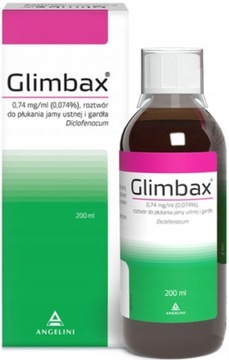 ГЛІМБАКС препарат для полоскання рота і горла 200мл
