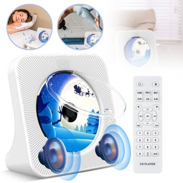 CD-ПЛЕЄР З USB ДОМАШНІЙ МУЗИЧНИЙ ПЛЕЄР ПОРТАТИВНИЙ CD-ПЛЕЄР РАДІО