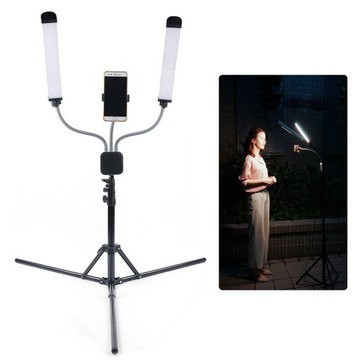 Светодиодный студийный светильник для видеосъемки со штативом