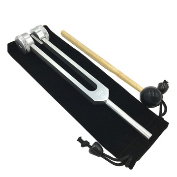 Durable 128 Hz Tuning fork set with