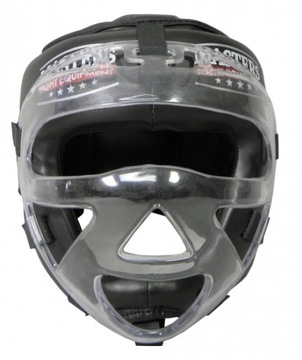 Боксерский шлем с маской KSSPU-M черный M