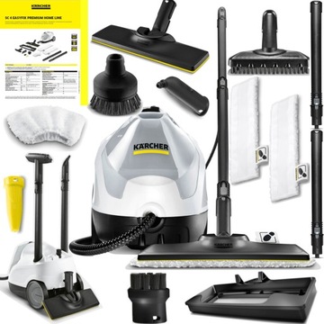 ПАРОВАРКА KARCHER SC 4 ПРЕМИУМ ПАРОВАЯ ШВАБРА КОМПЛЕКТ +