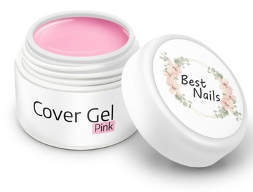 BEST NAILS строительный гель для наращивания ногтей PINK 50G