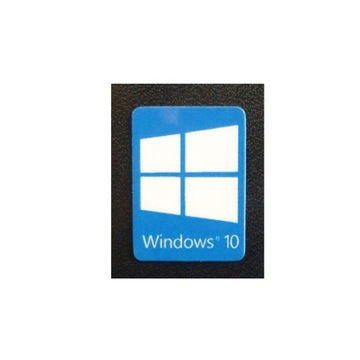 073c наклейка Windows 10 Label 16x22 мм