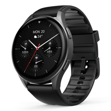 Hama 8900 GPS AMOLED Smartwatch звонки отвечать на звонки черный