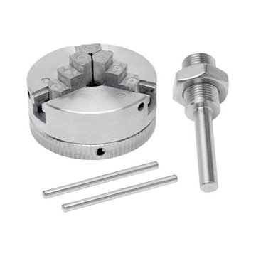 3 Jaws Chuck Mini Lathe Chuck Argent