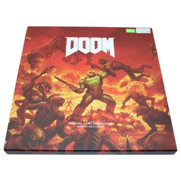 Mick Gordon-Doom Original Game Soundtrack винил Box Set 4 LP