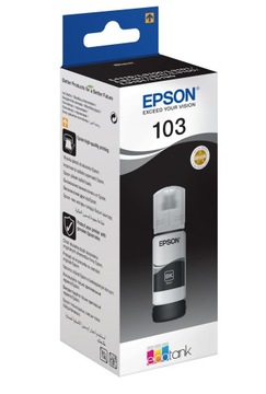 Epson Ink 103 c13t00s14a черный черный 65мл для EcoTank-оригинал