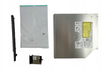 Дисковод DVD-ROM SATA 9.5 mm Slim + торцева кришка кріплення