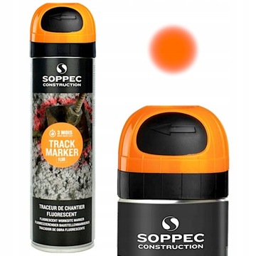 Строительная краска SOPPEC TRACK MARKER 1шт. 500мл