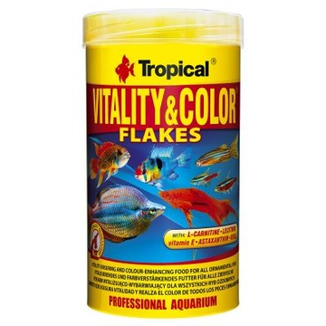 Tropical Vitality & Color Flakes pokarm ryb 1l