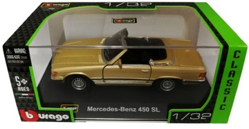 Bburago Classic 450sl 1: 32 Mercedes-Benz 450 SL