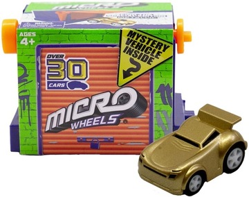 MICRO WHEELS-РЕССОРЫ + ГАРАЖ МИНИ ИГРУШЕЧНЫЙ АВТОМОБИЛЬ