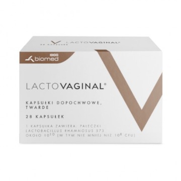Lactovaginal безрецептурный препарат пробиотик для женщин 28 капс