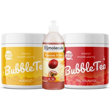 Набір Bubble Tea balls + сироп + чашки + соломинки