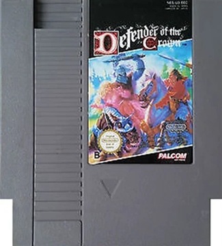Defender of the Crown-NINTENDO NES PAL A-Сэм картридж