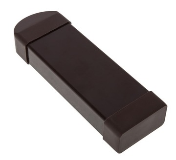 Поливинилхлорид темно-коричневый 54x27mm за 1mb