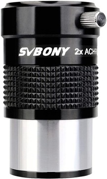 Svbony SV118 Barlow объектив 2 x 3,2 см Barlow