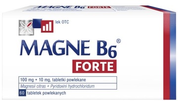 Magne B6 Forte 100 мг +10 мг 60 таблеток