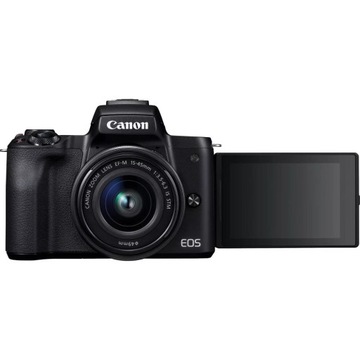 CANON EOS M50 24.1 Mpx 15-45mm IS STM 4K + 32GB # FV