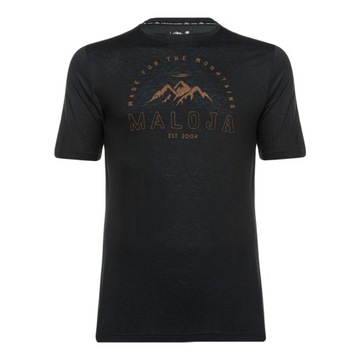 Чоловіча футболка для скелелазіння Maloja Kalmbergm Grey 35215 L