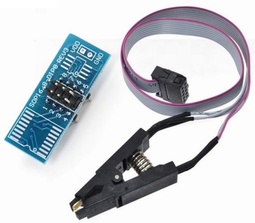 Зажим для программатора адаптер SO8 SOP8 SOIC8 DIP8