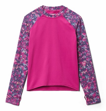 Футболка UV быстросохнущая Columbia Sandy Shores Printed LS Sunguard 164/170