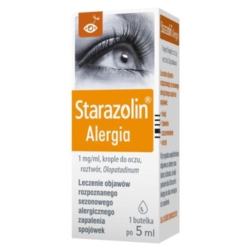Starazolin алергія очні краплі розчин 1 мг / мл