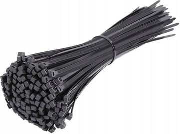 Кабельные стяжки кабельные стяжки UV черный 3. 6x300