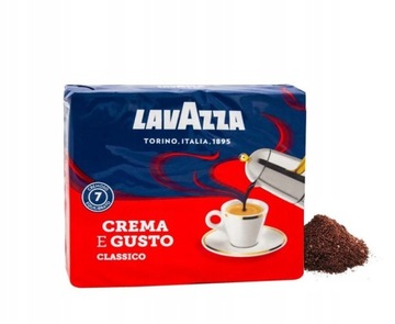 Кавовий порошок Lavazza CREMA e GUSTO 2 x 0,25 кг