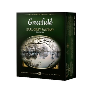Чай Greenfield Earl Grey Fantasy - 100 конвертів