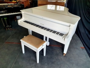 Фортепиано ДИАПАСОН 172 см красивый белый блеск