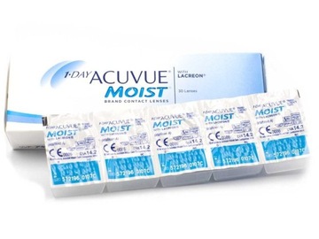 Линзы ACUVUE Moist 1 Day 30pcs -1.75 9.0
