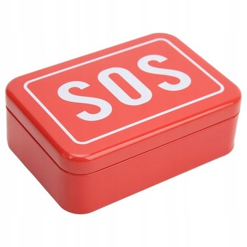 Чехол коробка водонепроницаемый выживания SOS