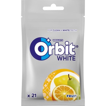 Orbit White Fruit жевательная резинка без сахара 29 г