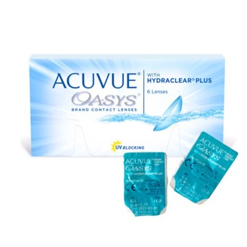 Лінзи Acuvue Oasys 6 шт. - двотижневі