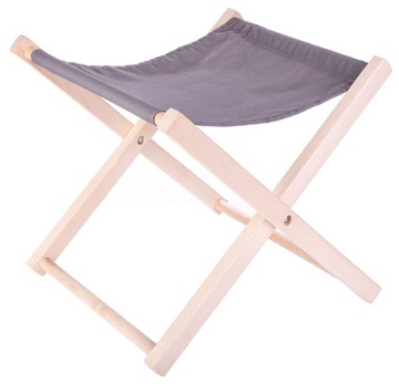 Дерев'яний складаний стілець для пляжу