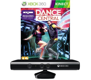 Kinect Motion Sensor Xbox 360 + Dance Central